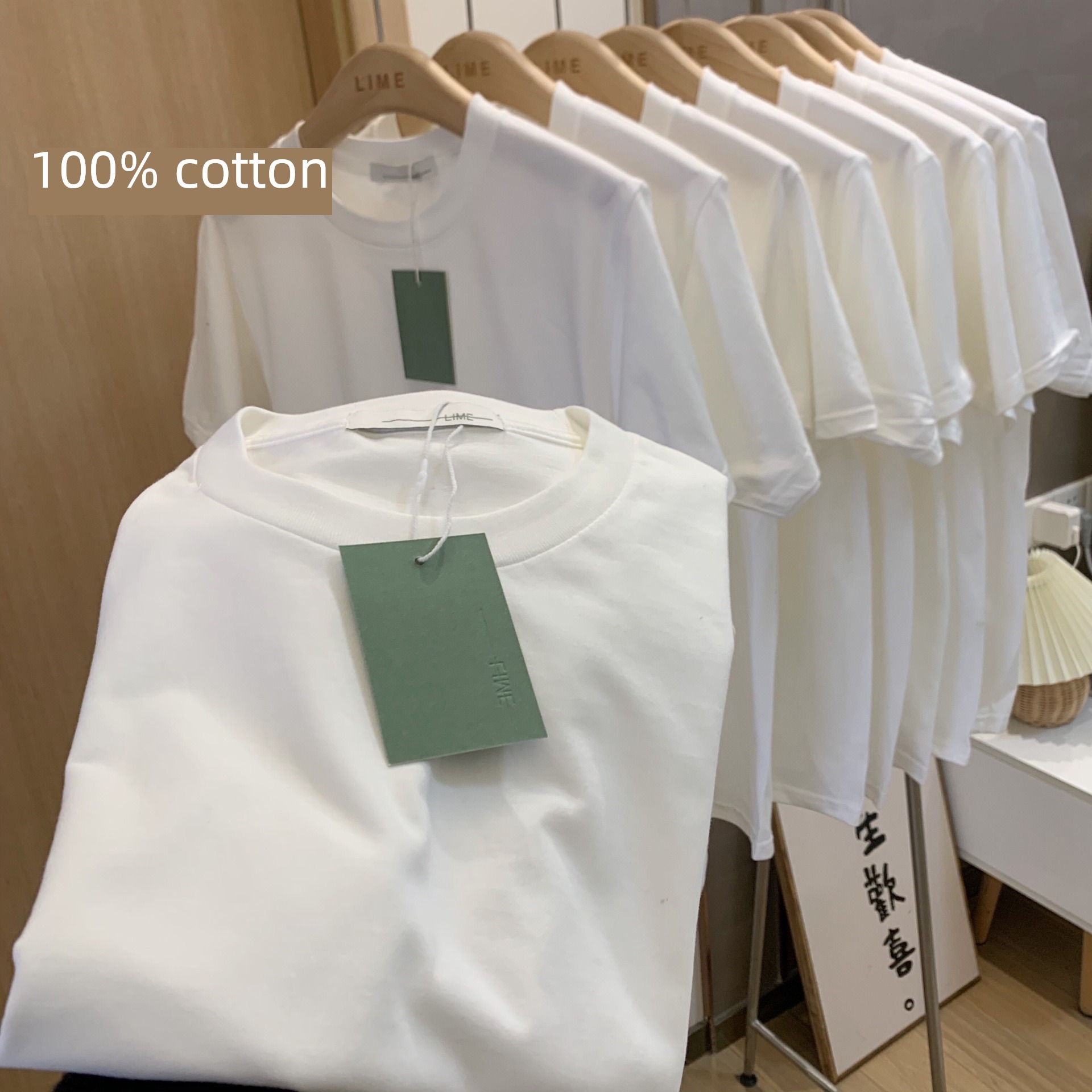 brand discount Pick up the leak   pure cotton summer Basics Lay a foundation Single wear Xiaobai T-shirt Short sleeve men and women The new Put on your clothes tide