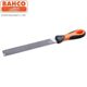 BAHCO Baigu flat file imported fitter flat file mechanic steel file metal grinding tool coarse medium fine teeth
