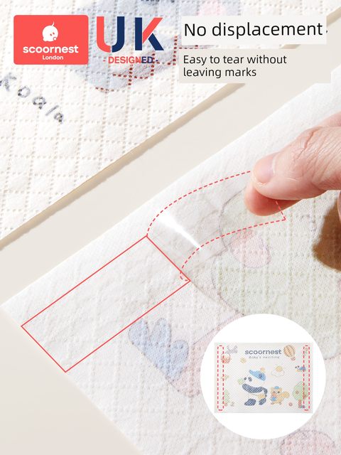 Kechao disposable placemat portable baby table mat oilproof waterproof children dining chair dining table mat table cloth