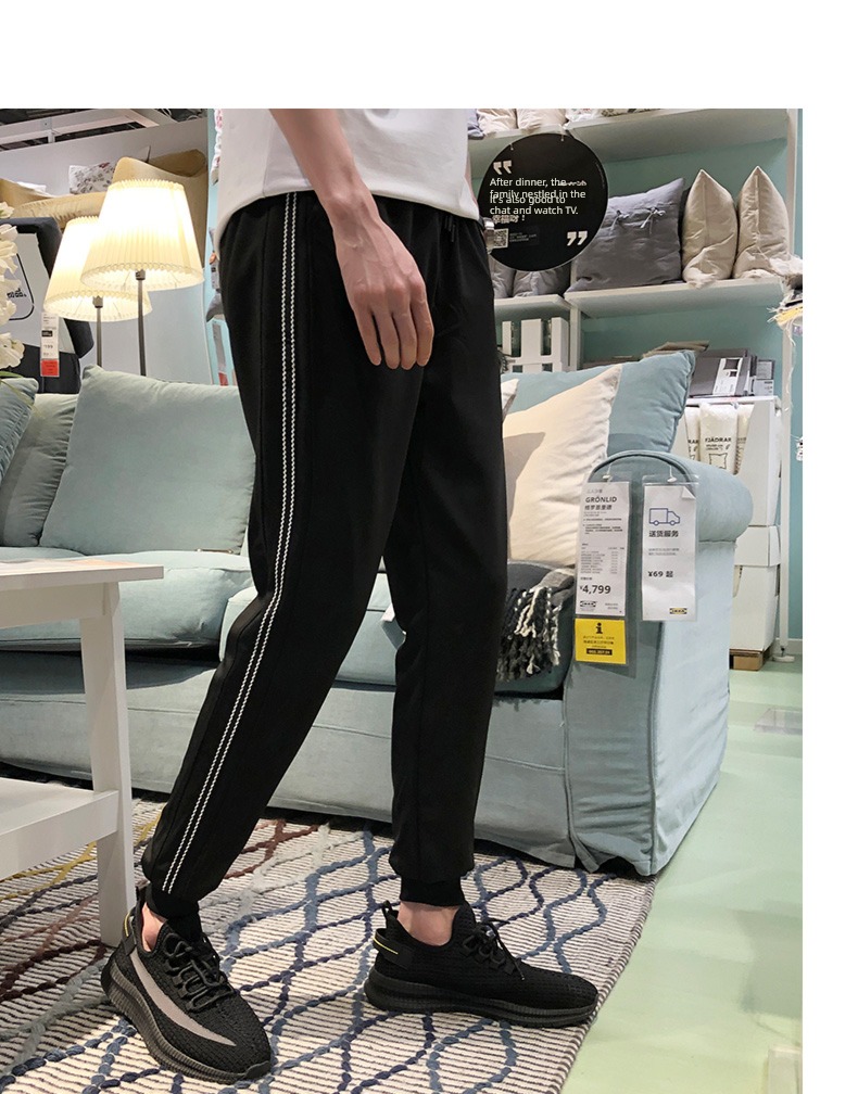 Spring and Autumn Korean version trend Versatile man trousers