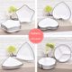 6-pack of round plate ceramic dish creative household plate simple Japanese dish round plate breakfast plate set
