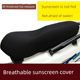Electric car battery car motorcycle seat cushion cover Electric motorcycle heat insulation seat cover waterproof net summer 3D breathable sun protection pad