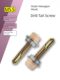 National standard drill tail screw external hexagonal self-tapping dovetail nail resin tile color steel tile iron galvanized nail delivery sleeve