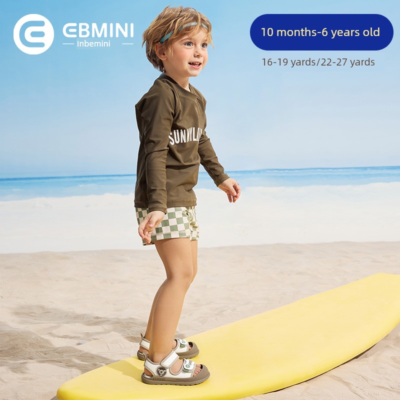 Yingbeimini Baby Sandals for Boys, Summer Toddler Shoes, Infant Walking Shoes with Soft Soles, Breathable Children's Shoes — 4