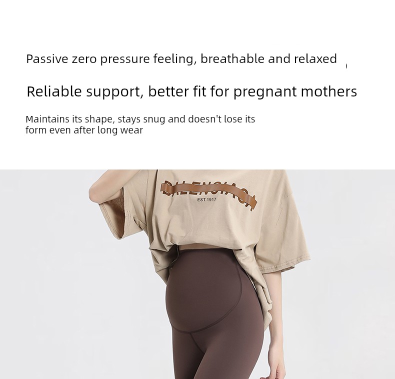 Unisunny Outwear Sports Autumn and Winter Pregnant Women's Pants — 18