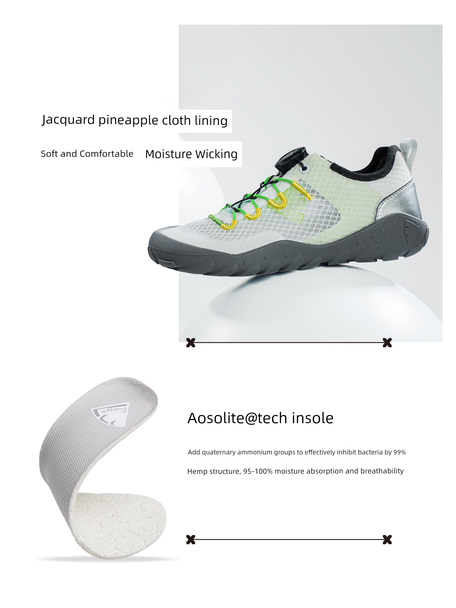 Pineapple New Model Kidsren's Barefoot Sneakers Mesh Breathable Soft Sole Non-Slip Campus Jump Rope Shoes — 3