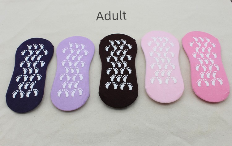 Room Socks Summer Thin Kids Interior Home Non-Slip Socks Pure Cotton Adult Yoga Socks Baby Early Education Socks — 5