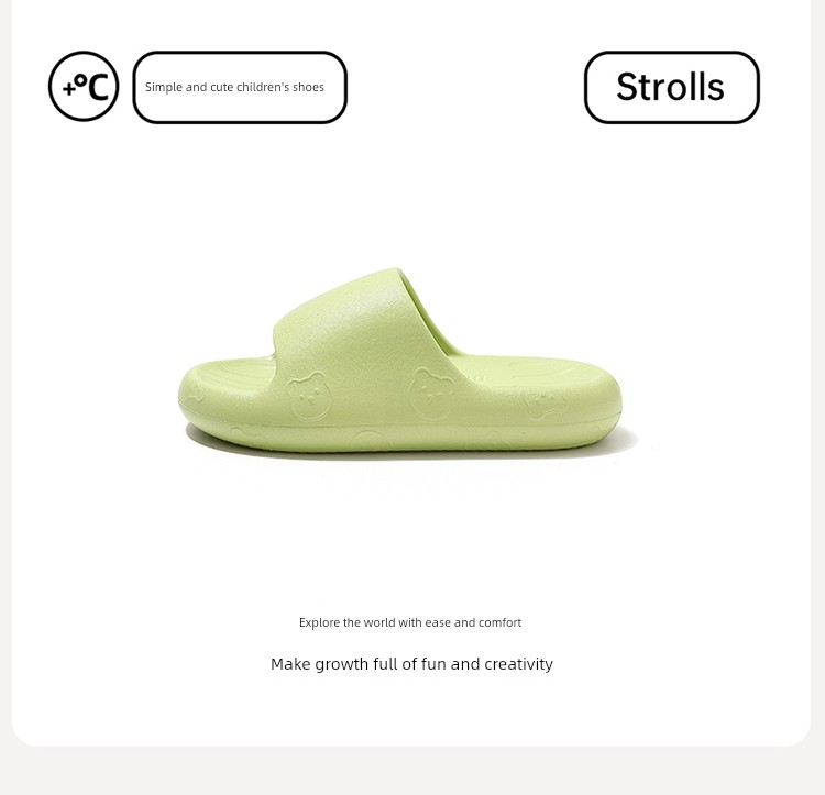 2026 New Model Children's Slippers for Girls, Summer Indoor Home Bathroom Non-Slip Eva Soft-Soled Sandals for Boys — 3