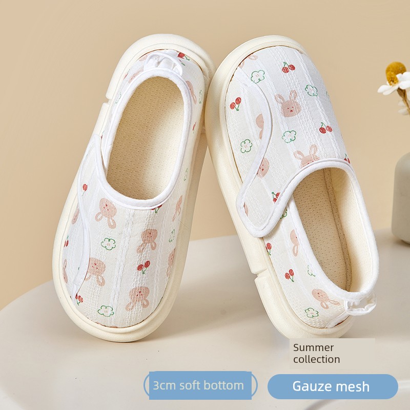 Postpartum Shoes with Covered Heels, All-Season Style, Soft-Soled, Non-Slip, for Pregnant Women, Autumn, Postpartum, Thick-Soled, Summer Thin Cotton — 2