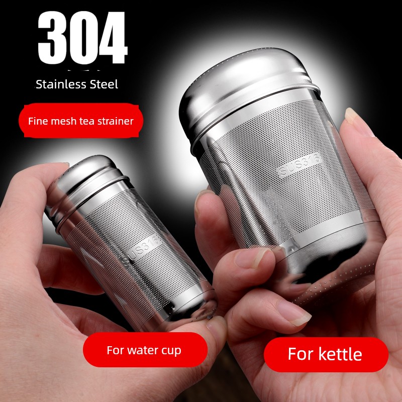 Stainless Steel Teapot Built-in Strainer Cup