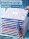 Deli A4 file bag zipper-type subject classification bag book bag transparent file storage bag student special subject classification bag junior high school primary school student test paper storage bag file plastic office