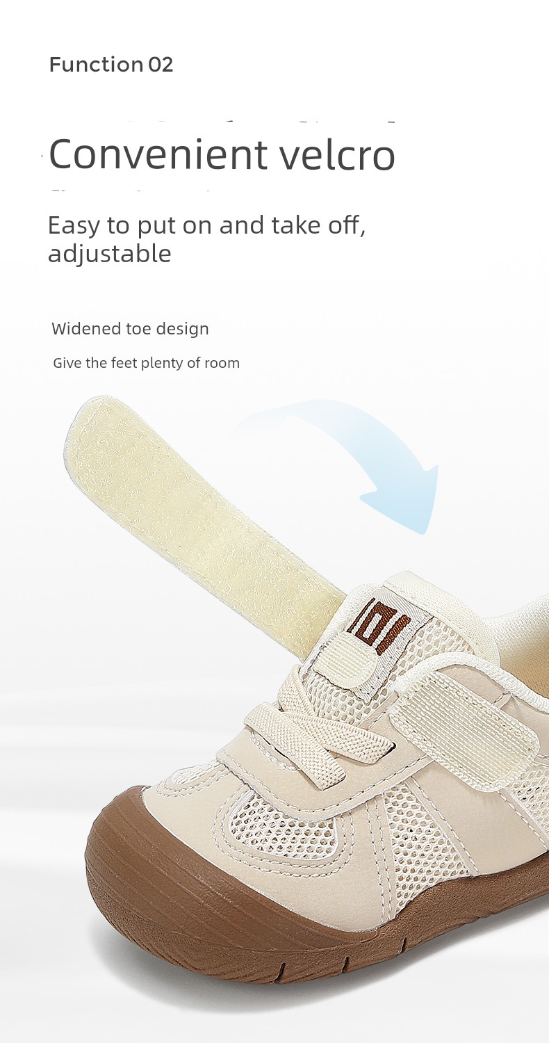 Tyrannis Children's Shoes 101 Step-Pre-Walking Shoes for Boys, Soft-Soled Newborn Shoes for Girls, Breathable and Comfortable Infant Shoes — 5