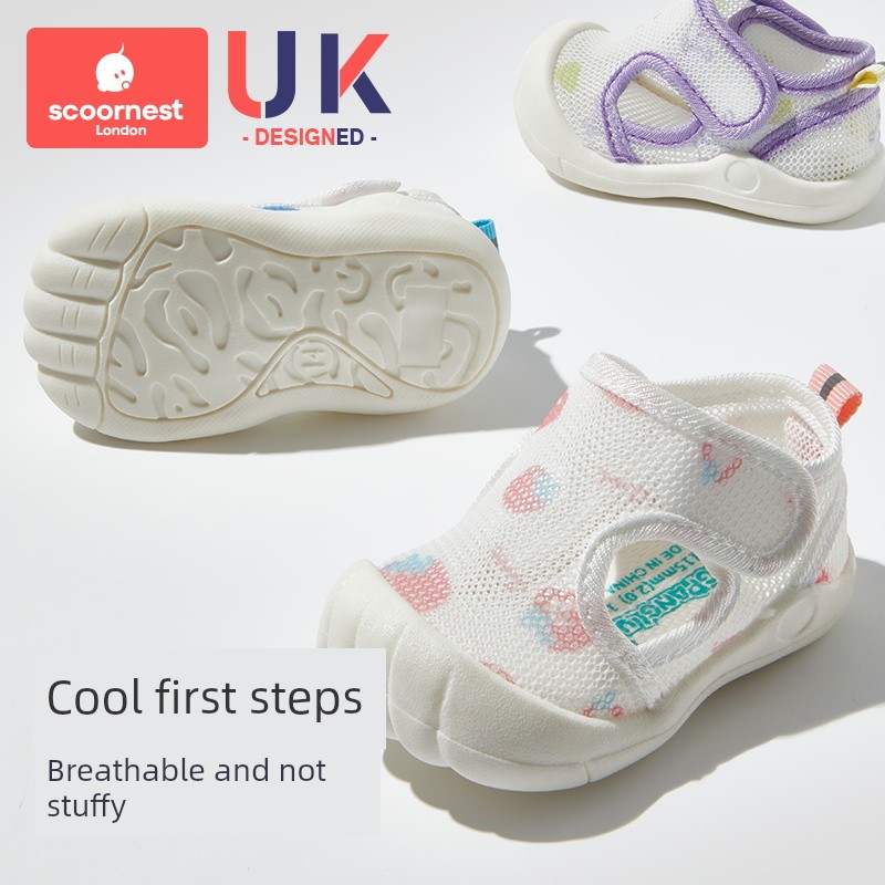 Kechao Baby Summer Sandals, Boys' Toddler Shoes, Indoor Non-Slip Baby Shoes, Soft-Soled Baby Mesh Shoes for Girls — 2