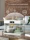 Kitchen dishes storage rack household small disinfection cupboards, tableware storage box, simple bowl rack