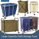 Hotel linen car room service car stainless steel trolley laundry hotel cleaning car storage car cloth bag