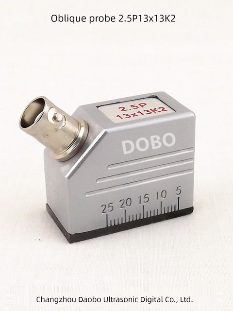 2.5P13X13K2 ultrasonic flaw detector inclined probe steel pipe welded steel structure UT transverse wave non-destructive detection 5MHz