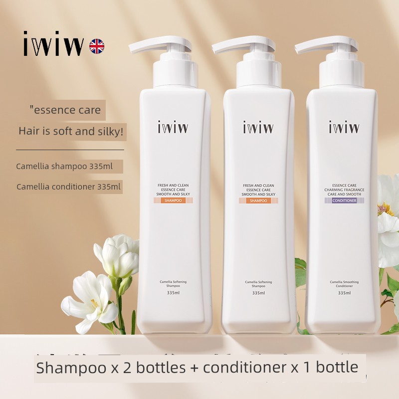 Iwiw Plant-Derived Camellia Shampoo Anti-Dandruff Oil Control Shower Gel Conditioner Fragrant and Fluffy A8 — 5