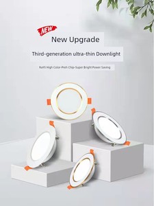 LED Variable Light with Three Colors Embedded down Lamp