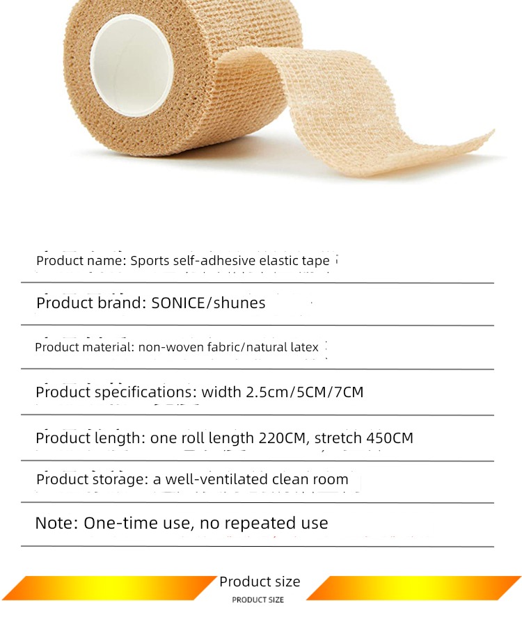 elastic autohesion write Finger protection waist wrist Paste cloth bandage