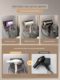 Hairdryer storage rack, bathroom hair dryer, no punching rack, bathroom wall-mounted air duct support storage tool