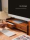 Solid wood retro desktop storage cabinet household display cabinet figure cup storage decoration cabinet cosmetic storage rack
