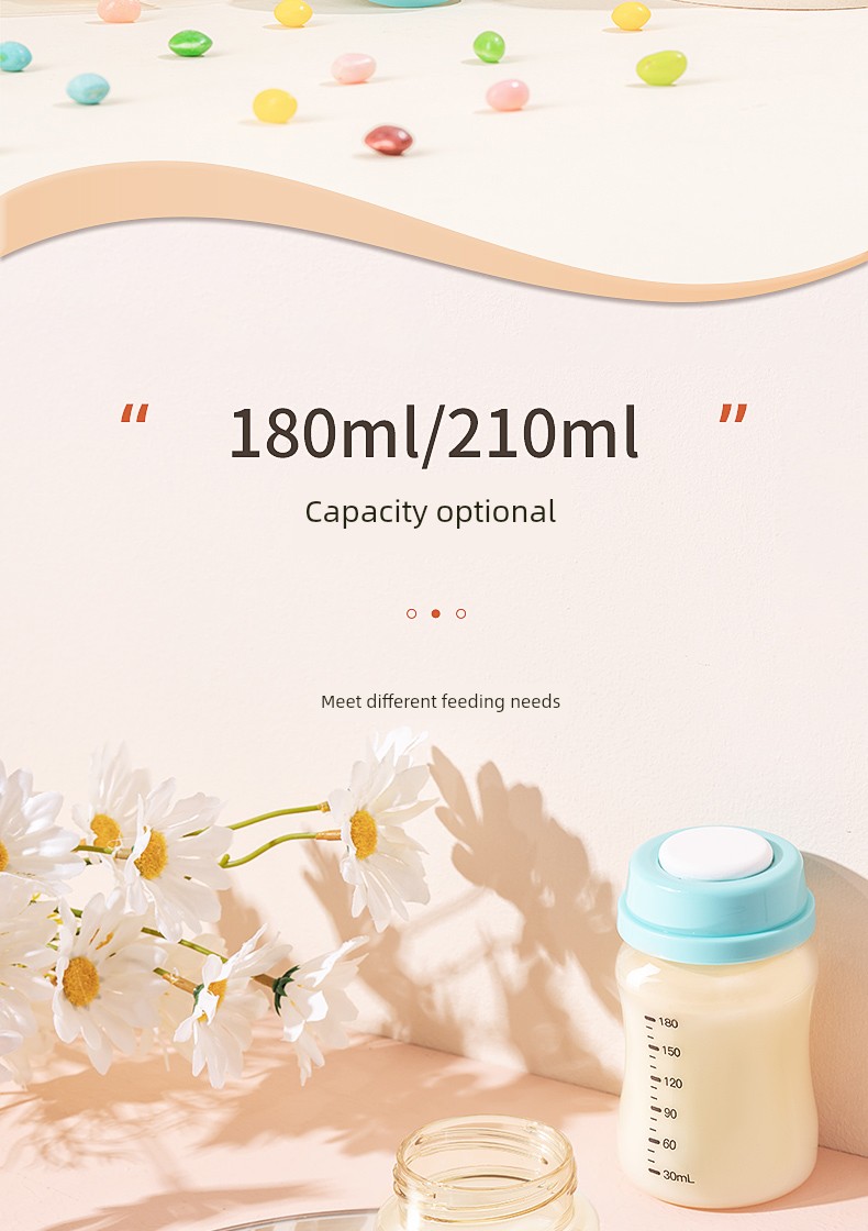 XENBEA PPSU Baby Wide Caliber Fresh-Keeping Breastmilk Bottle — 14
