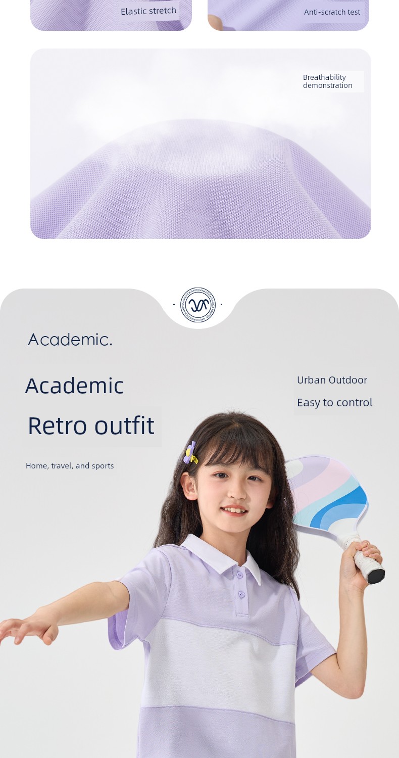 Piggy Banner Boys' Short-Sleeved T-Shirt 2026 New Style Kidsren's Polo Shirt Boys Loose White Lapel Top Pc — 35
