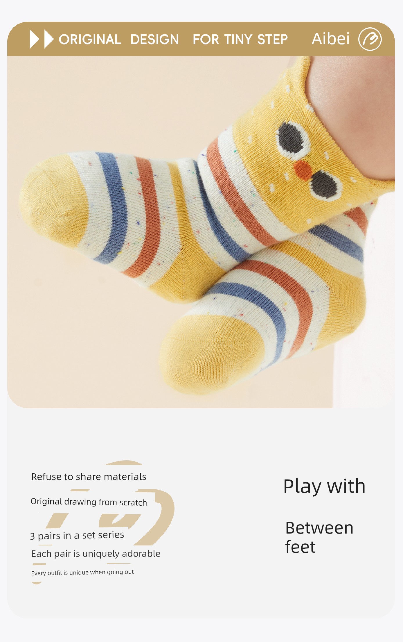 Baby Socks for Spring and Autumn, Newborns 0 to 3 Months Old, Pure Cotton, Non-Binding on the Legs, Winter A-Class Mid-Tube Socks — 12