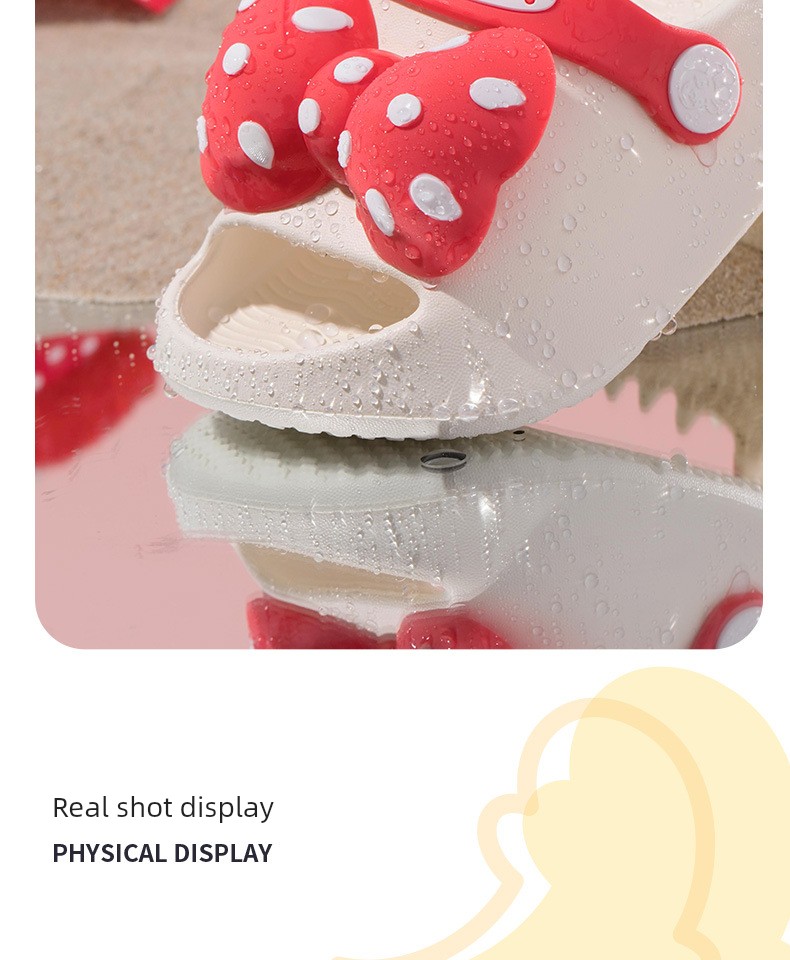 Japanese Imported Summer New Children's Slippers, Cute Cartoon Soft-Soled Indoor and Outdoor Strap-On Children's Clogs — 14