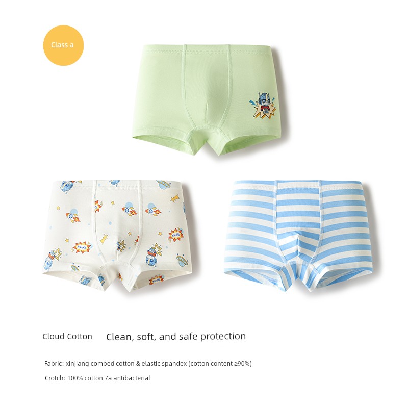 Balabala without Pp 3 Pairs/pack Children's Underwear — 3