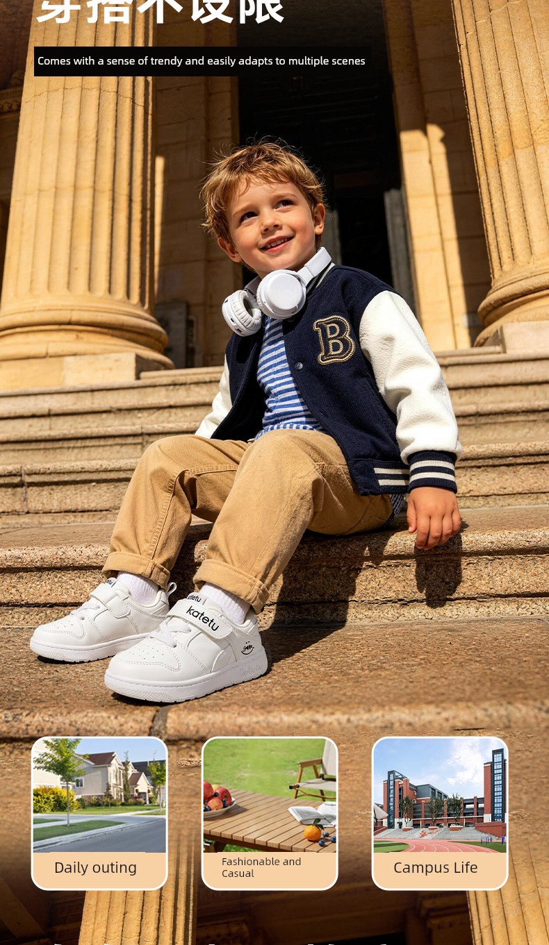 Fall Crtartu Boys and Girls Non Slip Baby Sneakers — 4