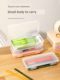Pencil storage box Large capacity transparent stationery storage box Pen holder Colored pencil children's crayon painting sketch pen bag