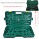 Hardware tool socket wrench ratchet dual-purpose wrench empty box storage box multi-spec tool storage box