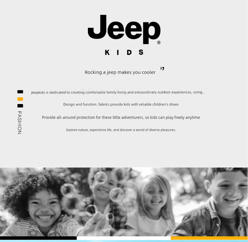 Jeep Children's Closed-Toe Sandals Outdoor Girls' Non-Slip Beach Shoes 2026 Summer New Boys' Water Shoes — 3