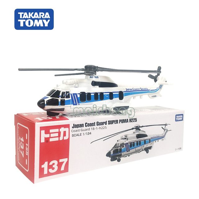 日本TOMY多美卡仿真合金小汽车模型男孩玩具104号直升飞机101765