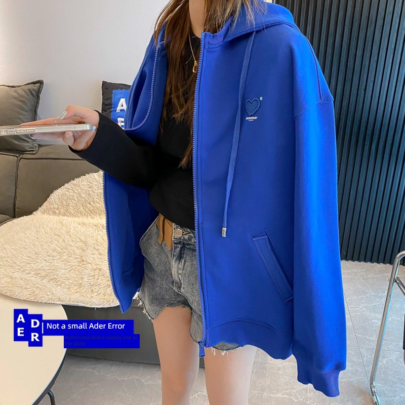 ADER   ERROR quality goods love Embroidery easy Cardigan