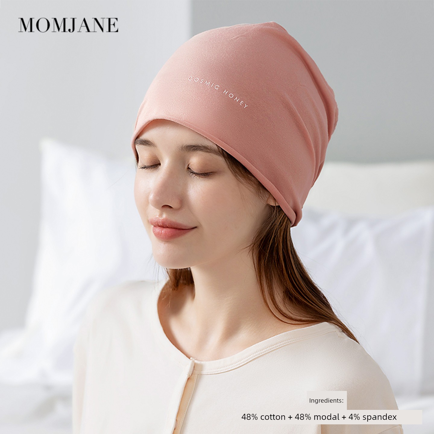 Postpartum Hat for Autumn and Winter, Thin, Windproof, Warm, Suitable for Pregnant and Postpartum Women, Large Head Circumference, Can Be Worn While — 3