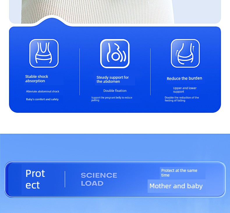 Hoghoag Belly Belt for Pregnant Women in the Second Trimester of Pregnancy Handy Gadget Detachable Belly Belt — 23