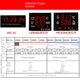 LX868 large screen LED temperature and humidity display temperature and humidity meter tester display HEC658A/B/C/D