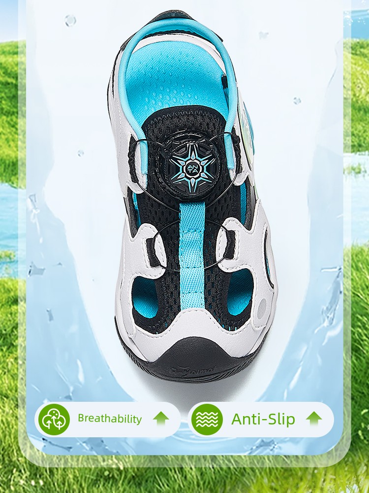 Anta Children's Jellyfish Water Trail Sandals 2026 Summer Boys' Non-Slip Baby Beach Shoes Sports Sandals — 6