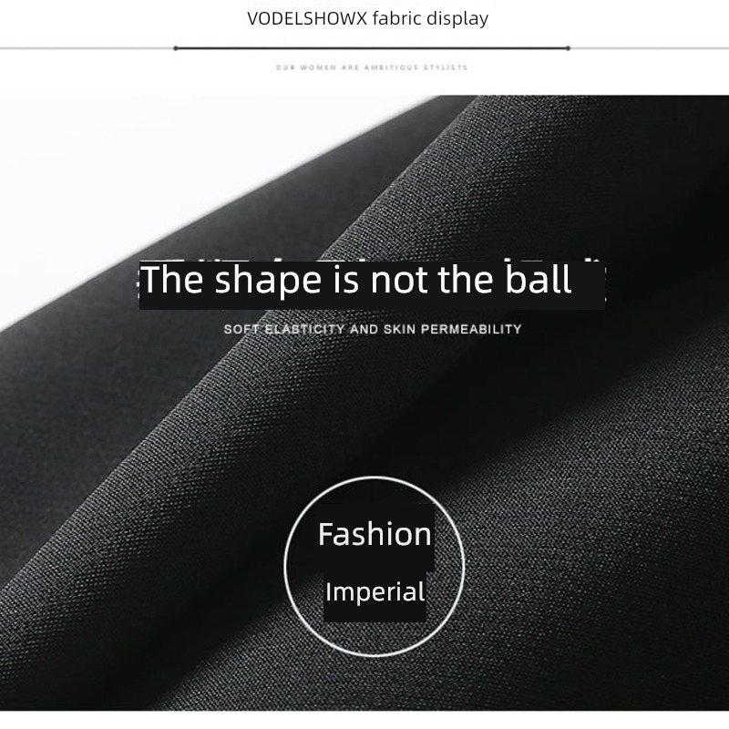Advanced sense Fake two V-collar Light ripening wind Ice silk T-shirt