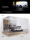 Fujiwara Tofu Shop AE86 Car Simulation Car Model Parking Garage Scene Display Box Ornament Boy Gift