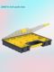 Part storage box Household hardware tool box Multi-function portable electrician repair accessories screws can be detached on the vehicle