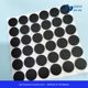 Black mesh plaid silicone board self-adhesive round silicone gasket 3M with rubber backing rubber plate anti-slip silicone rubber pad