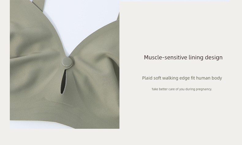 Sohiwoo Maternity Breastfeeding Underwear Autumn Push up and Anti-Sagging Bra Breastfeeding Special Pregnancy Plus Size — 33