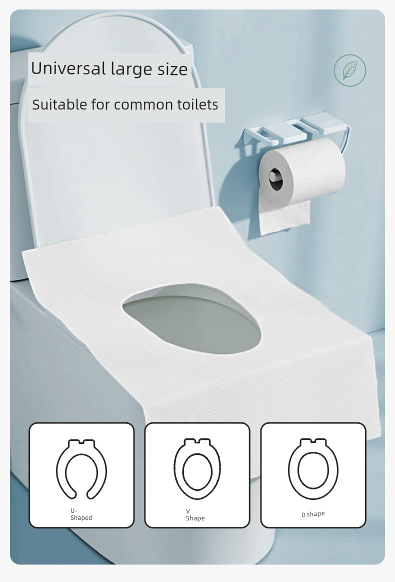 【U First】Deyou Disposable Toilet Seat Covers, Individually Packaged, for Business Trips and Travel, Hotel Toilet Seat Covers, 3 Pieces — 12