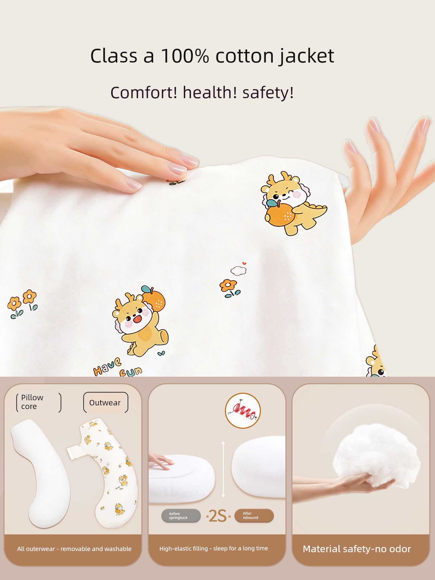 Sleeping Pillow Belly Support Handy Gadget Special Waist Support for Pregnancy — 3