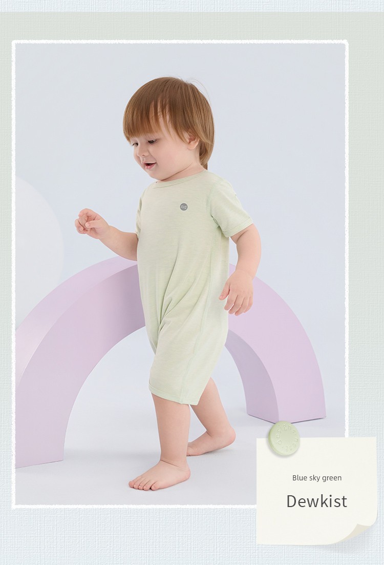 Nest Designs Monk Baby Rompers Short Sleeve — 20
