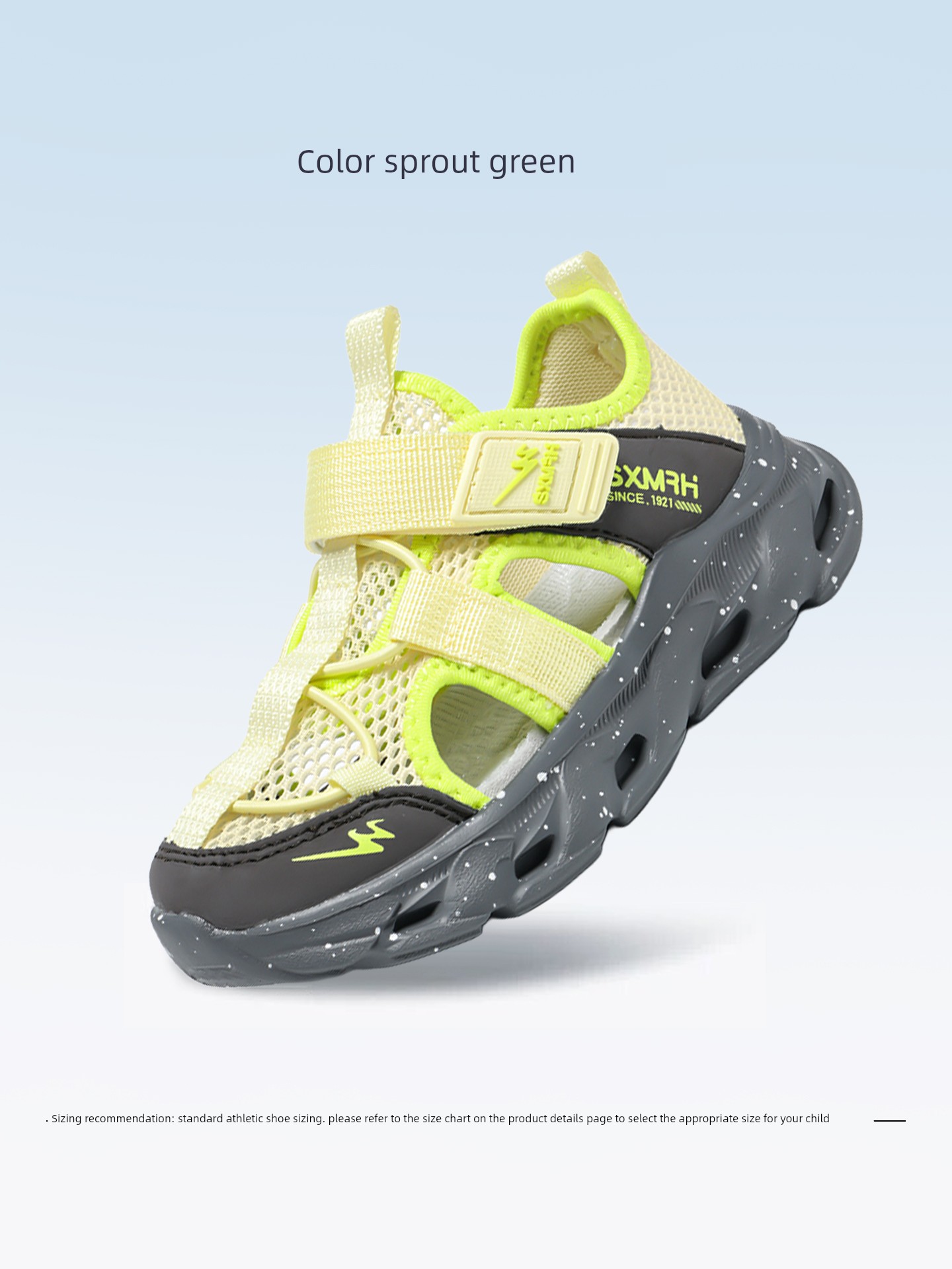 Double Star Children's Sandals for Girls, Summer 2026 New Model, Water-Resistant, Lightweight, Soft-Soled, Breathable, Closed-Toe Sports Shoes — 8