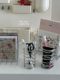 *Fish store*ins Stainless steel spiral toothbrush stand handheld pen holder tableware hollow storage rack